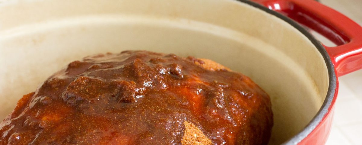 bbq pork butt in dutch oven