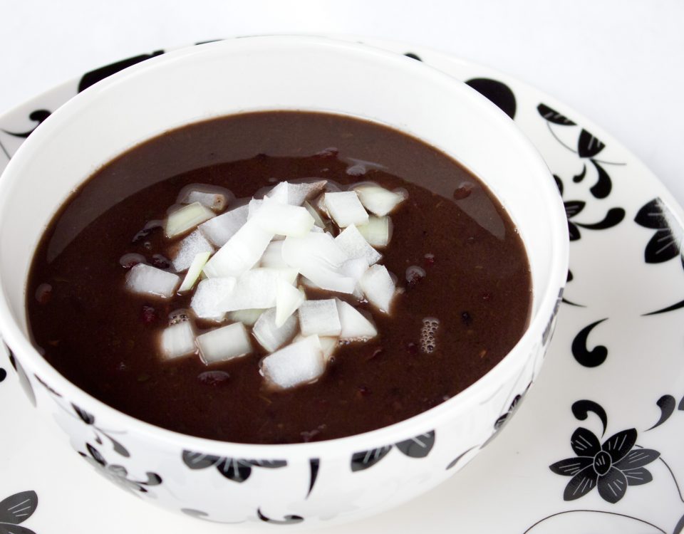 black bean soup