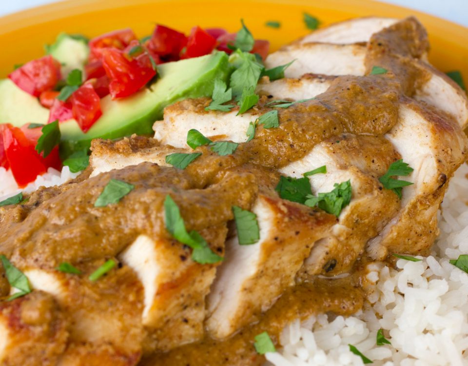 chicken almendrado relish