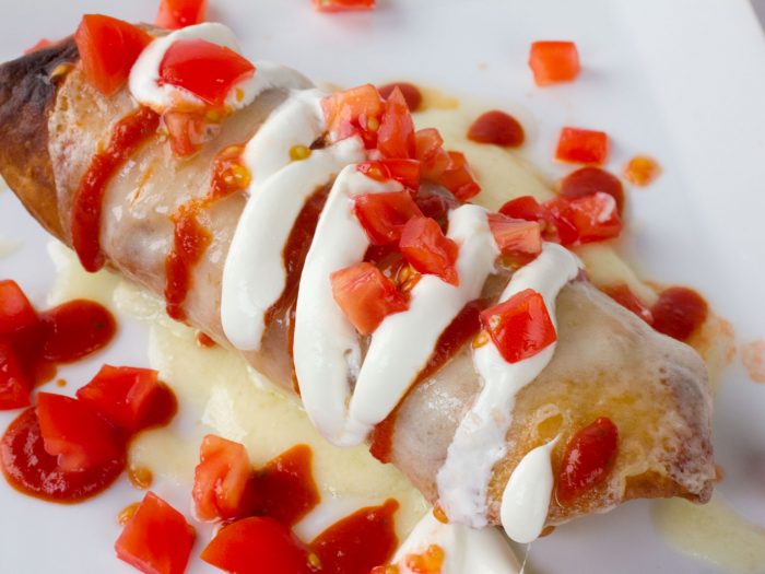 Rotisserie Chicken Chimichangas (Pollo Fundido)