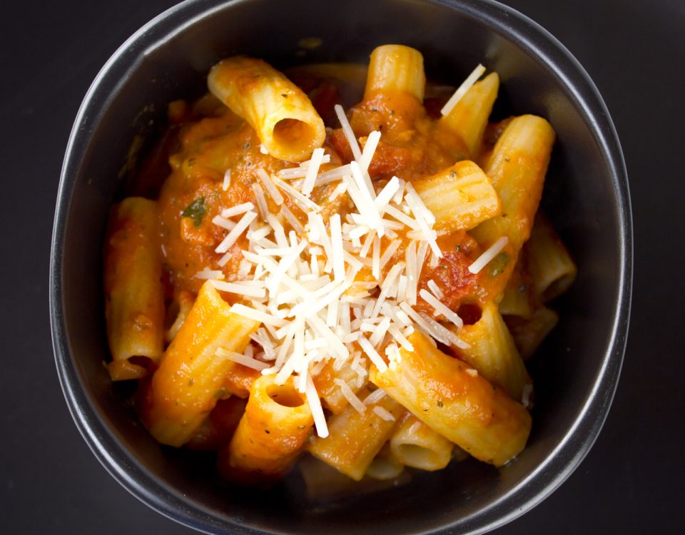 elicoidale sausage vodka sauce