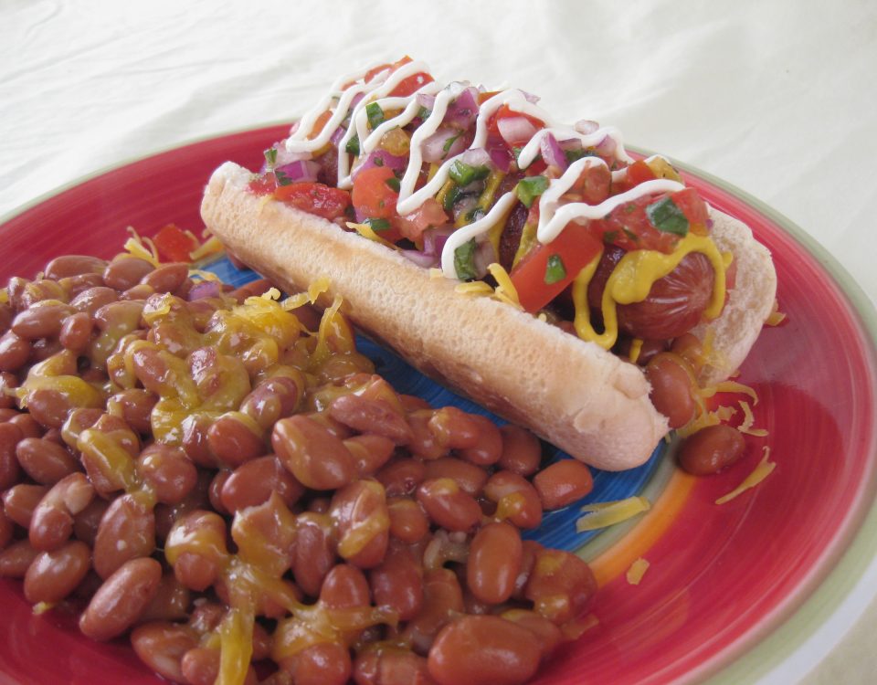 Sonoran hotdog