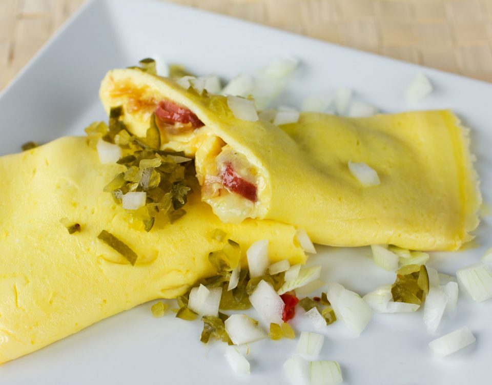 hotdog omelette
