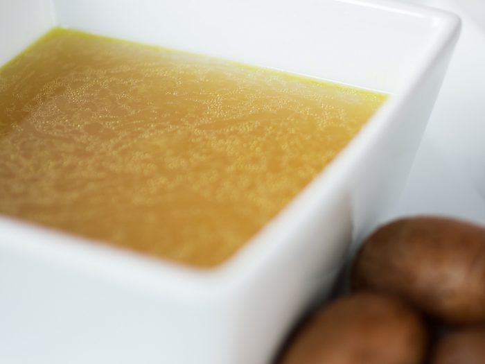 Roasted Mushroom Broth