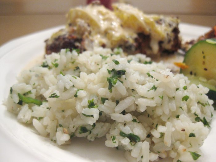 Parsley Rice