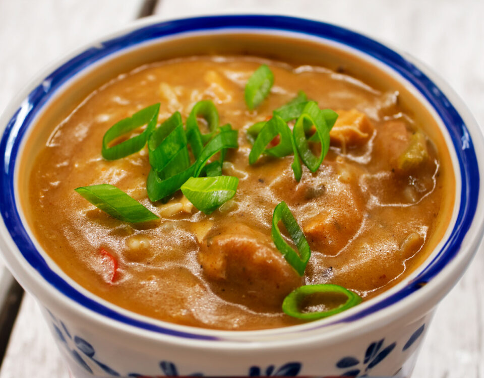 bowl of gumbo