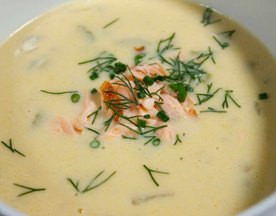 Smoked Salmon Chowder