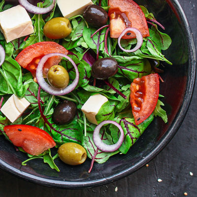 Greek chef salad